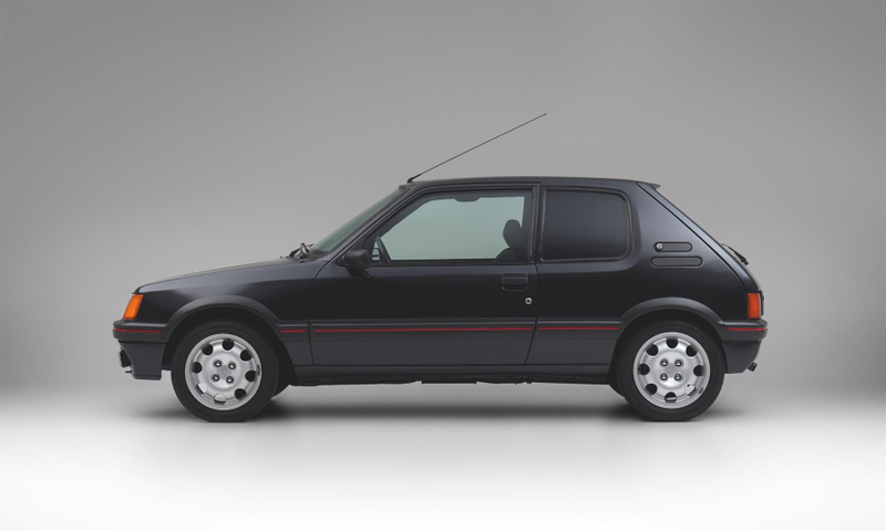 Illustration for article titled Here's an interesting car. Armoured Peugeot 205.